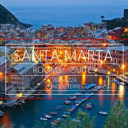 Santa Marta Rooms Vernazza Exterior foto