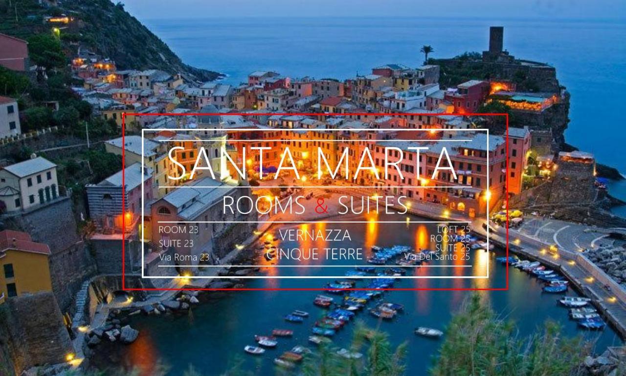 Santa Marta Rooms Vernazza Exterior foto